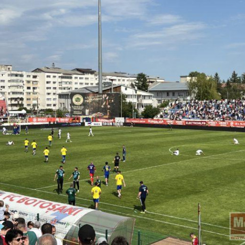 FC Botoșani și Unirea Slobozia încheie la egalitate, 1-1, într-un meci vital pentru salvarea de la retrogradare