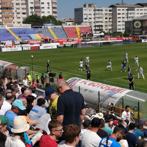 FC Botoșani, doar un egal acasă cu Unirea Slobozia