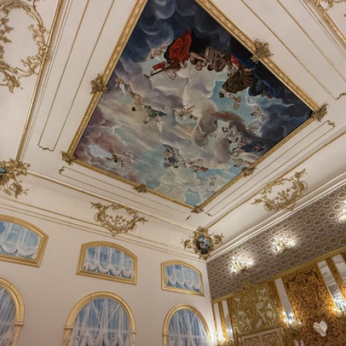 Reconstituirea Camerei de Chihlimbar, expusă în Polonia