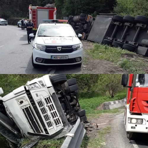 Accident rutier pe Drumul Național 6, la Domasnea