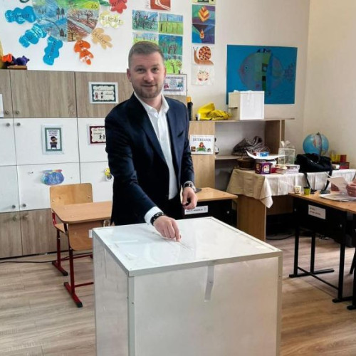 Primarul Floreștiului, Bogdan Pivariu, a votat la alegerile prezidențiale