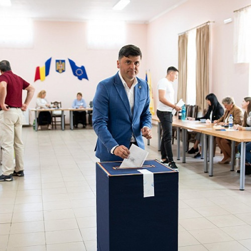 Adrian Cozma, președintele PNL Satu Mare, a votat pentru viitorul României