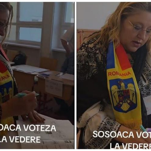 Diana Sosoaca face scandal la alegeri