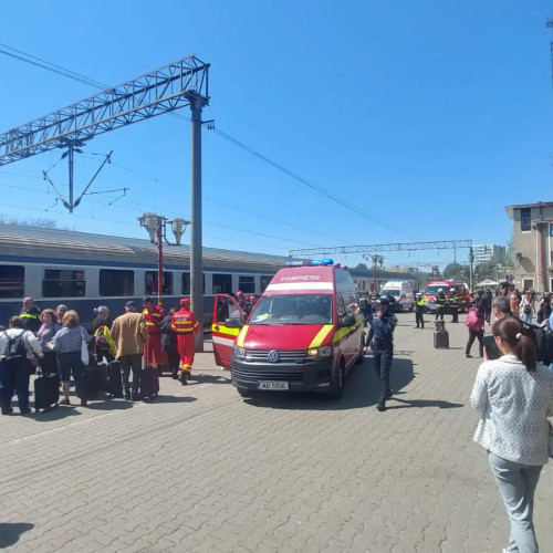 Accident feroviar în Gara Constanța – Activat Planul Roșu de Intervenție