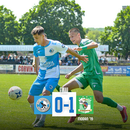 Eșecul echipei Corvinul Hunedoara în play-out după meciul cu CSC Dumbravita