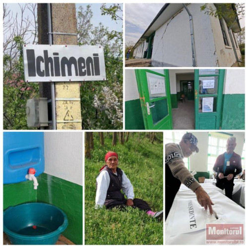 O zi de vot în satul Ichimeni, uitat de autorități