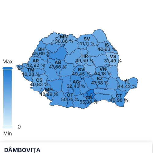 Profilul votului în turul întâi al alegerilor prezidențiale