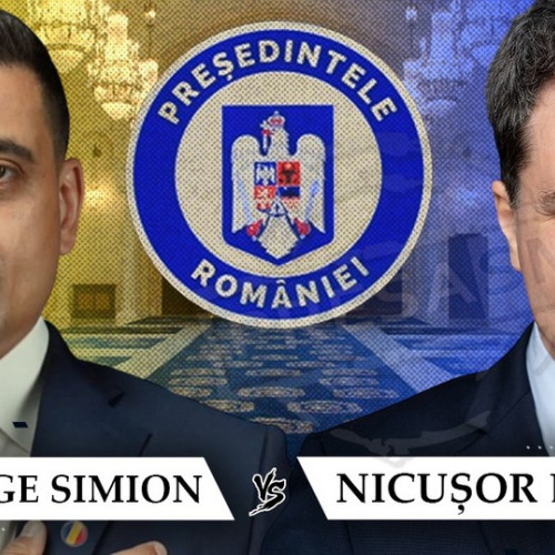 George Simion și Nicușor Dan, în turul II al alegerilor prezidențiale