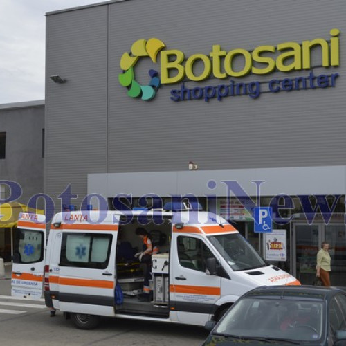 Accident de muncă la Botoșani Shopping Center