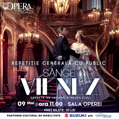 Concertul "Sânge Vienez" sold out la Opera Brașov