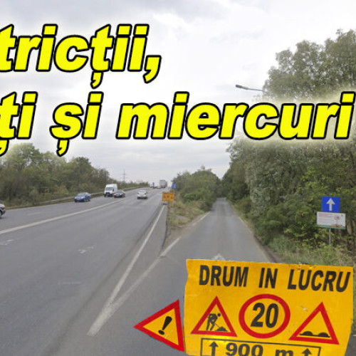 Restricții de circulație în Buzău pentru începutul săptămânii