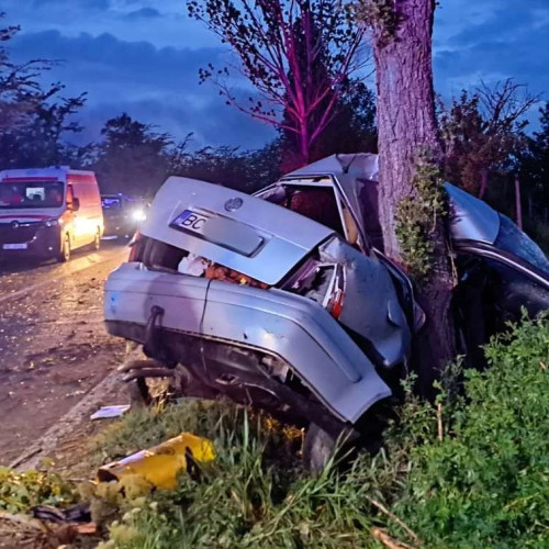 Accident rutier grav între Bârlad și Podu Turcului