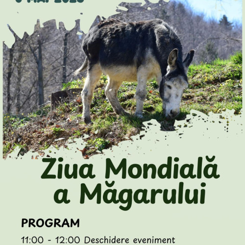 Eveniment dedicat Zilei Mondiale a Magarului la Gradina Zoologica Brasov