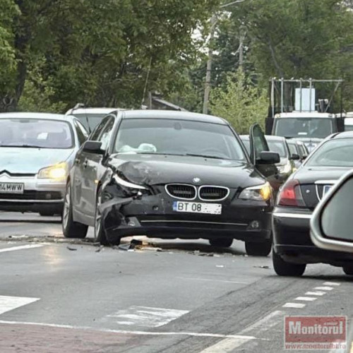 Accident rutier pe DN25 în localitatea Liești