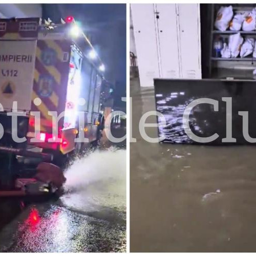 Inundații severe în Florești, provocate de ploi torențiale