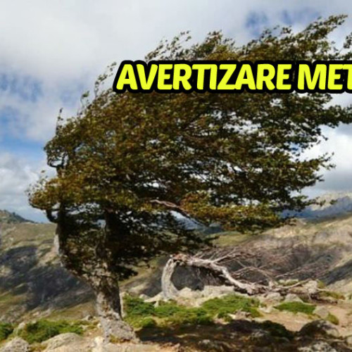 Avertizare meteorologică pentru județul Vrancea