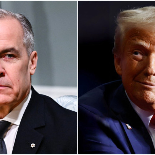 Donald Trump îl primește pe premierul canadian Mark Carney la Casa Albă