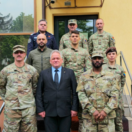 Vizita echipei mixte România-SUA la Prefectura Județului Botoșani