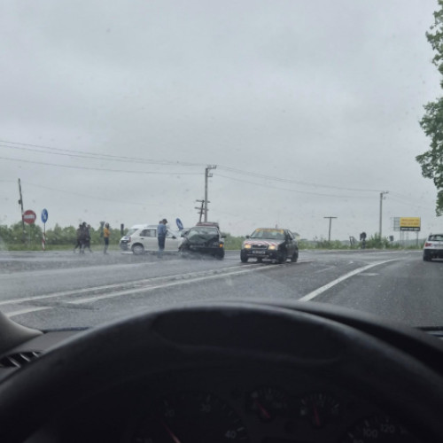 Accident rutier în Hideaga pe drumul național 1C