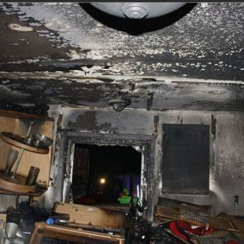 Victimă a unei explozii de butelie, transportată la spital