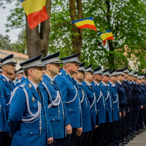 Ceremonial aniversar la Gruparea de Jandarmi Mobilă "Burebista" Brașov