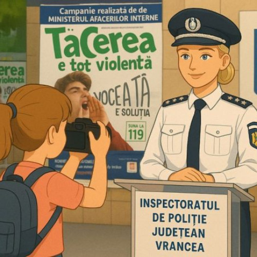 Polițiștii vrânceni invită elevii la concursul „Școala în siguranță”