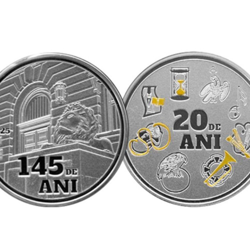 Banca Națională a României lansează un set de monede dedicat aniversărilor