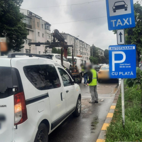 Amenzi de peste 2.500 de lei pentru parcări ilegale în oraș