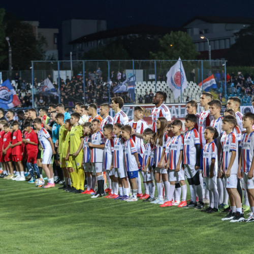 Soc pentru Otelul Galați în meciul cu FC Hermannstadt