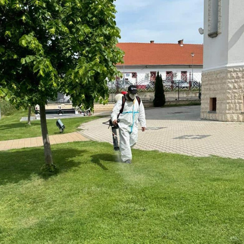 Dezinsecție împotriva căpușelor în Blaj