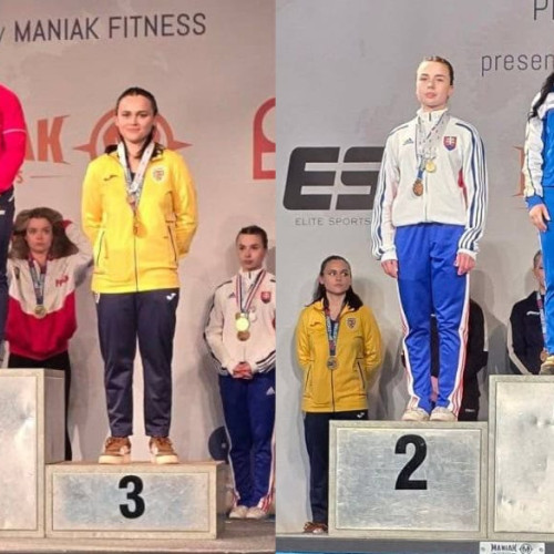 Medalii pentru Bianca Todorescu și Alexandra Cazacu la Campionatul European de Powerlifting