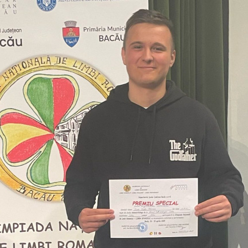 Un elev din Sebeș, premiat la etapa națională a Olimpiadei de Limba Spaniolă