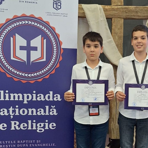 Fratii Joldes de la Liceul Tehnologic &quot;Alexandru Domsa&quot; din Alba Iulia obtin premii la Olimpiada de Religie