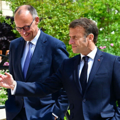 Întâlnire la Paris între Emmanuel Macron și Friedrich Merz pentru întărirea relațiilor franco-germane