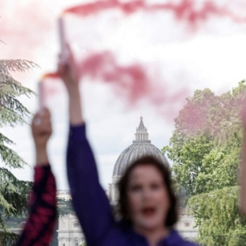 Femeile protestează la Vatican pentru a cere includerea în Biserica Catolică