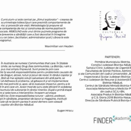 Eveniment de prezentare a proiectului &quot;Impreuna&quot; în Bistrița