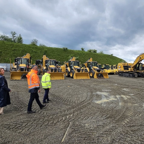 Lucrările la tronsonul doi din autostrada Sibiu - Făgăraș au început oficial