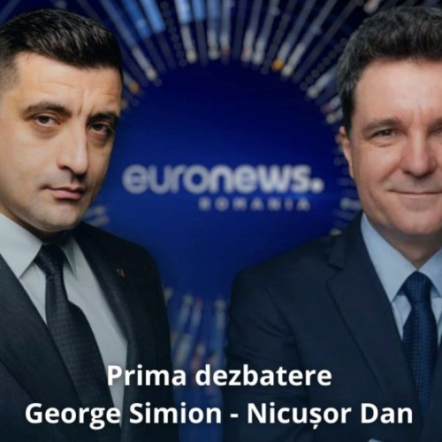 Simion și Nicușor Dan se vor confrunta într-o dezbatere crucială pe 8 mai 2025