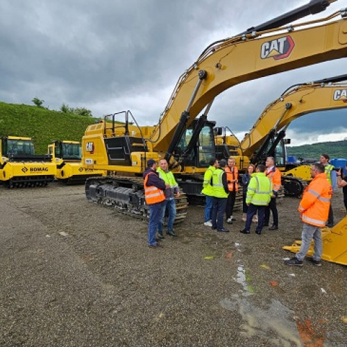 Au început lucrările la tronsonul 2 din autostrada Sibiu - Făgăraș