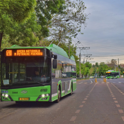 34 de linii de transport din Capitală, afectate de Crosul și Semimaratonul Internațional