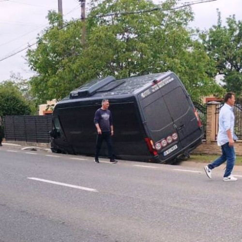 Accident pe DN 2D în comuna Bolotești