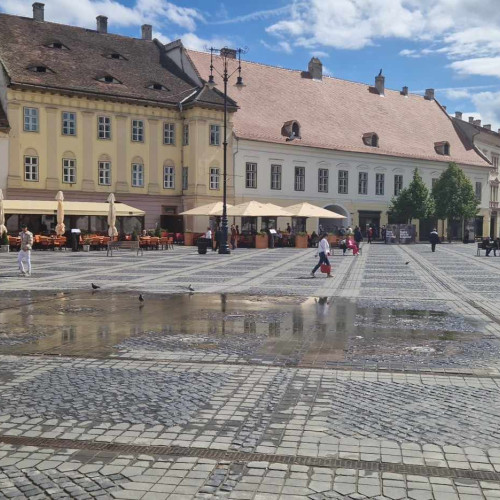 Primăria Sibiu a început o achiziție pentru întreținerea fântânilor arteziene