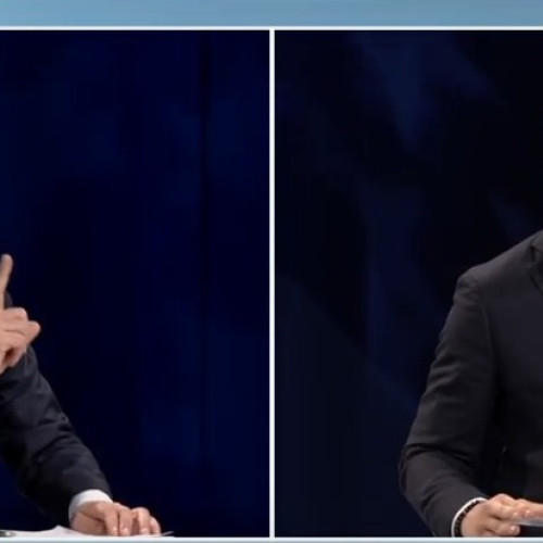 Dezbatere electorală între George Simion și Nicușor Dan