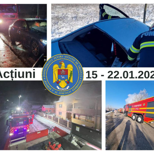 Incendiile din județul Dâmbovița, cauzate de instalații electrice defecte și coșuri de fum necurățate
