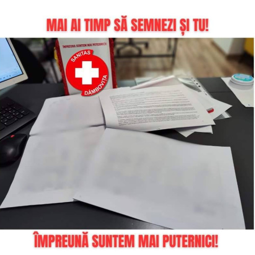 Sindicaliștii din sănătate din Dâmbovița se pregătesc de grevă generală