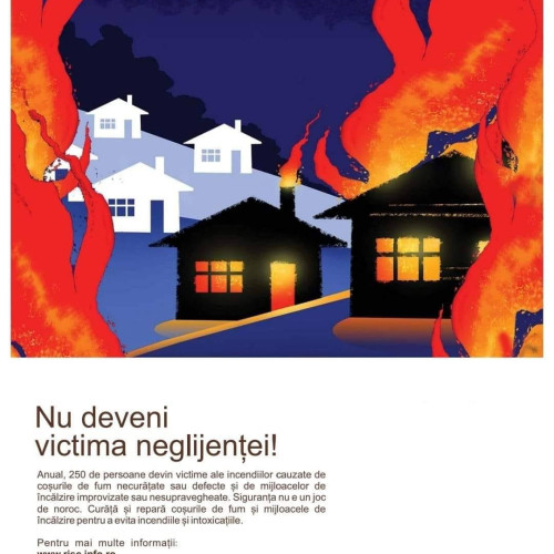 Sfaturi de la ISU Dâmbovița pentru evitarea evenimentelor nedorite în contextul temperaturilor scăzute