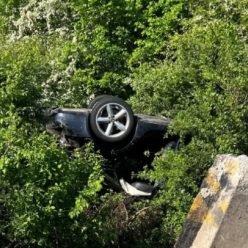 Accident rutier spectaculos pe centura Florești