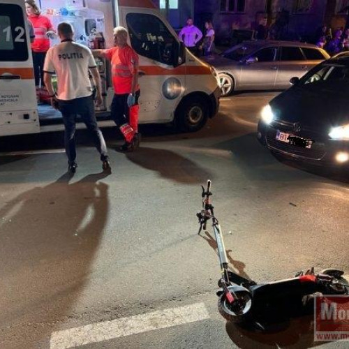 Accident cu trotineta electrică în comuna Todireni