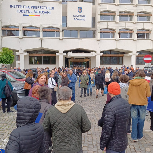 Mars proeuropean la Botoșani pe 9 mai