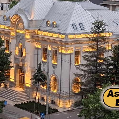 Iluminatul Bibliotecii Județene, o operă de artă realizată cu responsabilitate